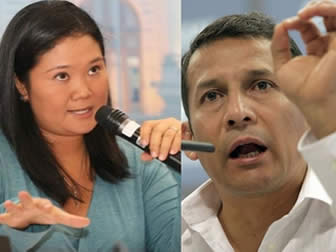 Elecciones en Perú: Keiko Fujimori y Ollanta Humala.