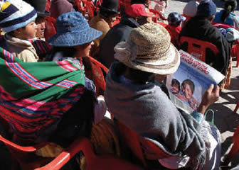 Madres de El Alto.