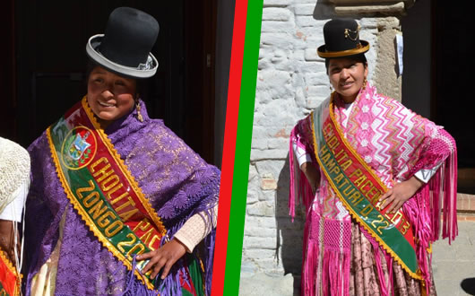 Candidatas a Cholita Paceña 2013