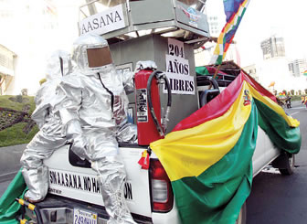 Desfile de Carros Alegóricos del Departamento de La Paz