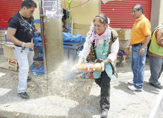 Martes de ch’alla en Bolivia