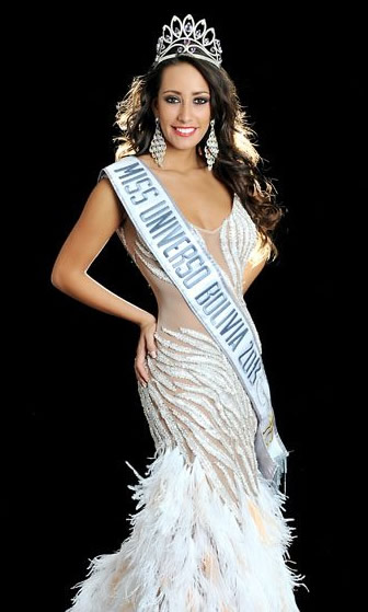 Claudia Tavel, Miss Bolivia 2013