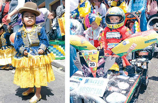 Corso infantil en La Paz