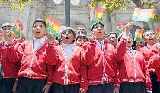 Día del Himno Nacional de Bolivia, 18 de noviembre