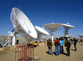  Estación terrena del satélite Túpac Katari