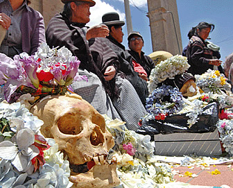 Festividad de las Ñatitas en La Paz