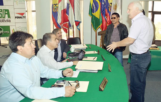 La Liga reunida