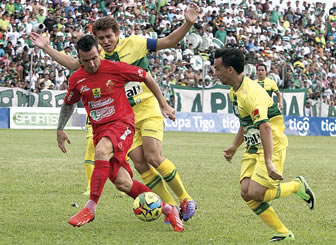 Oriente Petrolero superó a Guabirá por 3 a 2