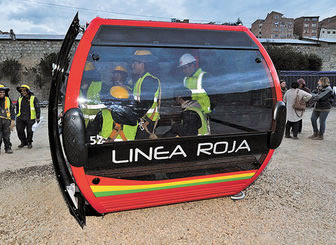 El Alto expondrá prototipo de cabina del teleférico del 11 al 16 de septiembre