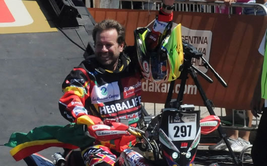 Walter Nosiglia, corredor boliviano.