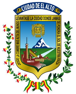 Escudo de la ciudad de El Alto