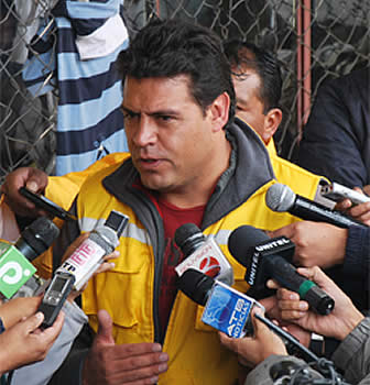 Alcalde paceño, Luis Revilla.