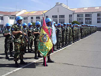 “Cascos Azules” de Bolivia 