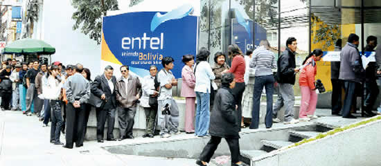 Usuarios de Entel podran acceder al servicio 4G.