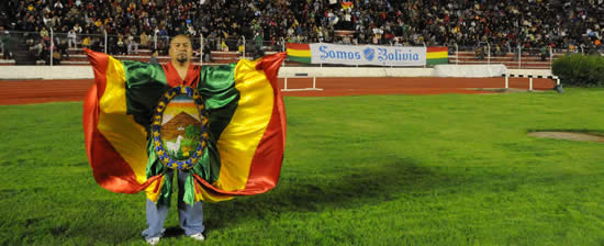 El escudo humano de Bolivia
