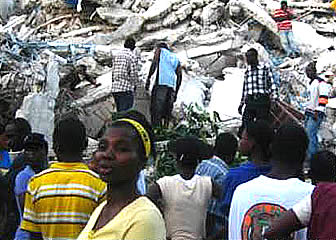 12 de enero de 2010, Haíti sacudido por un terremoto.