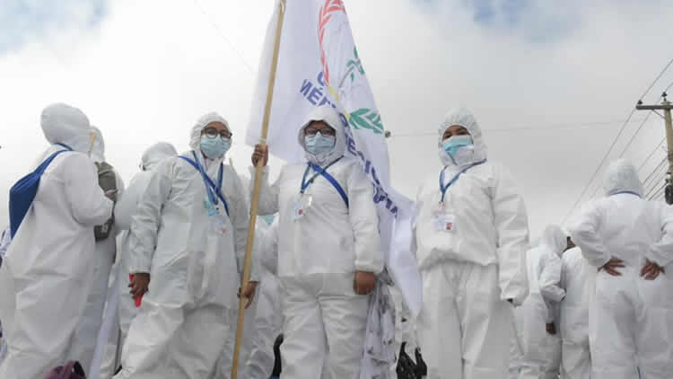 Brigadas del Ministerio de Salud. (Foto: Archivo ABI)