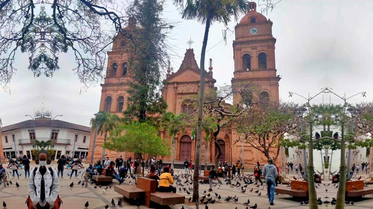 La catedral basílica de San Lorenzo en Santa Cruz de la Sierra