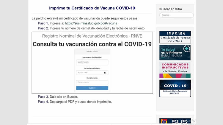 Imprima Certificado de Vacuna Covid-19 Imprima Certificado de Vacuna Covid-19