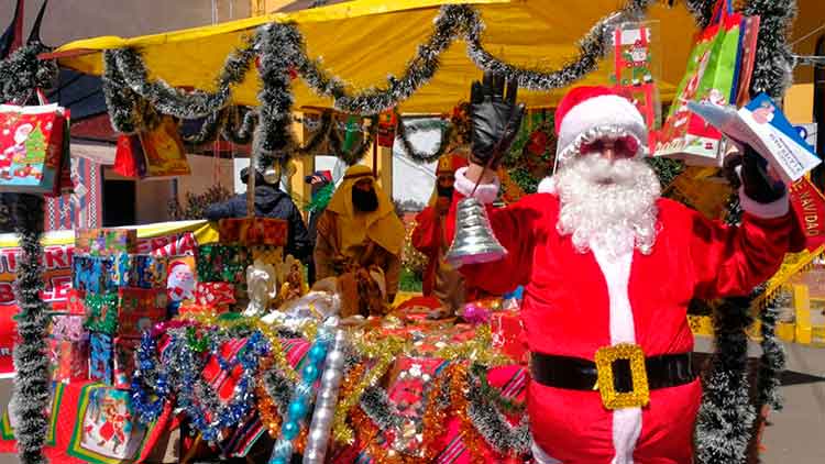 Feria navideña en la ciudad de El Alto inician desde el 15 de diciembre.