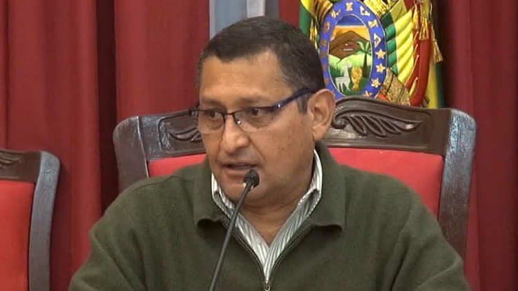 Gobernador de Tarija, Oscar Montes 