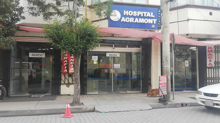Puertas del Hospital Agramont