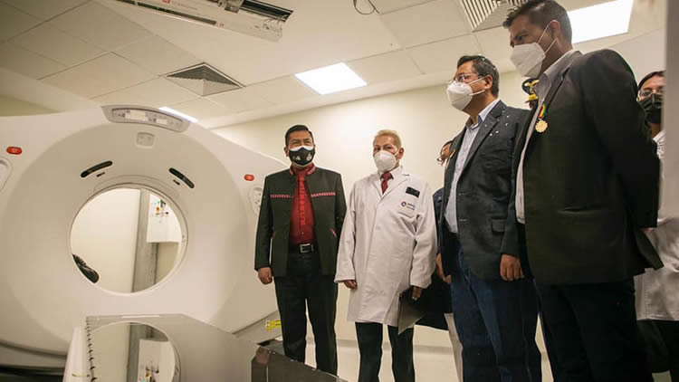 El Hospital El Alto Sur que celebra su primer año de servicio a la población.