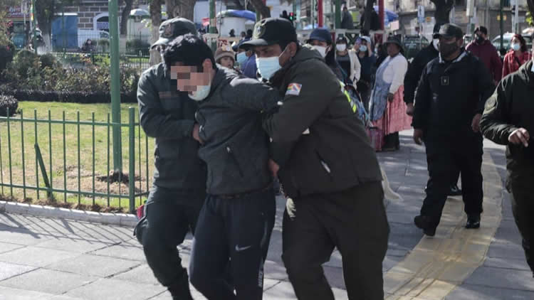 Captura del reo que intento huir del penal de San Pedro Captura del reo que intento huir del penal de San Pedro