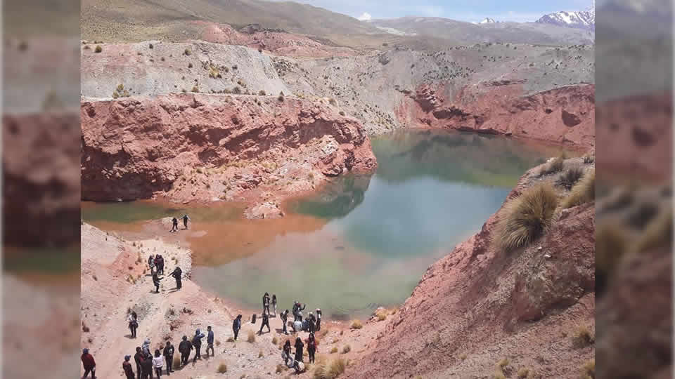 Atractivo turístico de El Alto: laguna verde, un lugar paradisiaco en la Ruta Qhutaña.