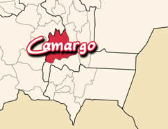 Mapa de Camargo Chuquisaca