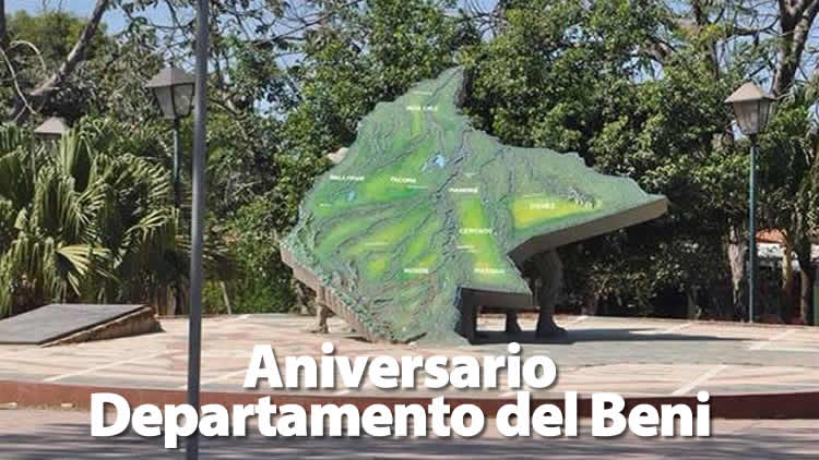 Aniversario de creación del departamento del Beni - Bolivia.