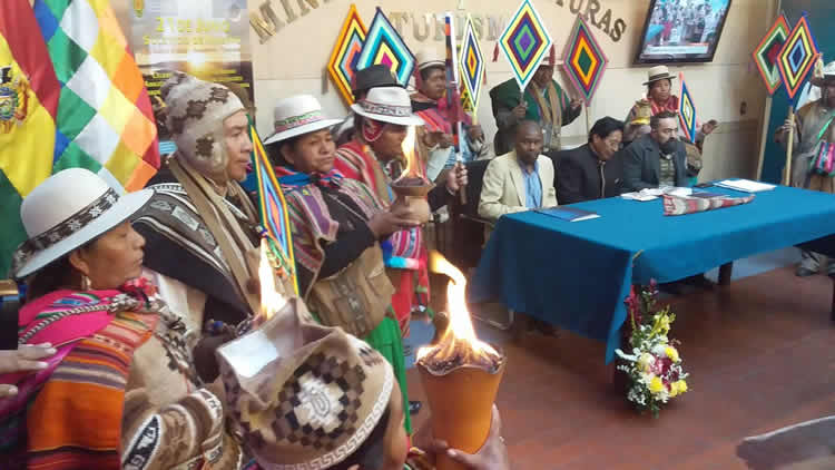 Presentación del Año Nuevo Andino, Amazónico y del Chaco 5527, que se celebrará el próximo 21 de junio. Presentación del Año Nuevo Andino, Amazónico y del Chaco 5527, que se celebrará el próximo 21 de junio.
