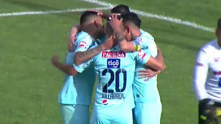 Bolívar festeja y le mete presión al puntero Royal Pari. Bolívar festeja y le mete presión al puntero Royal Pari.