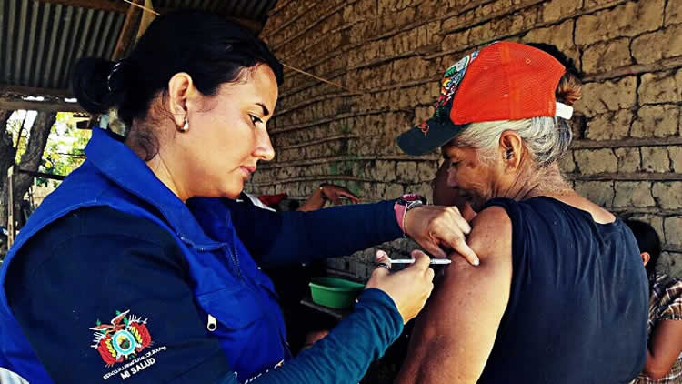 Inicia la distribución de vacunas contra la influenza a Bolivia