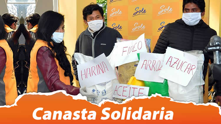 La Canasta Solidaria se entregara a las ‘familias vulnerables’ de la ciudad de El Alto desde este lunes.