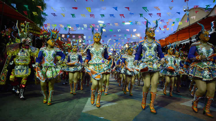 Carnaval de Oruro se promociona en medios televisivos nacionales e internacionales.