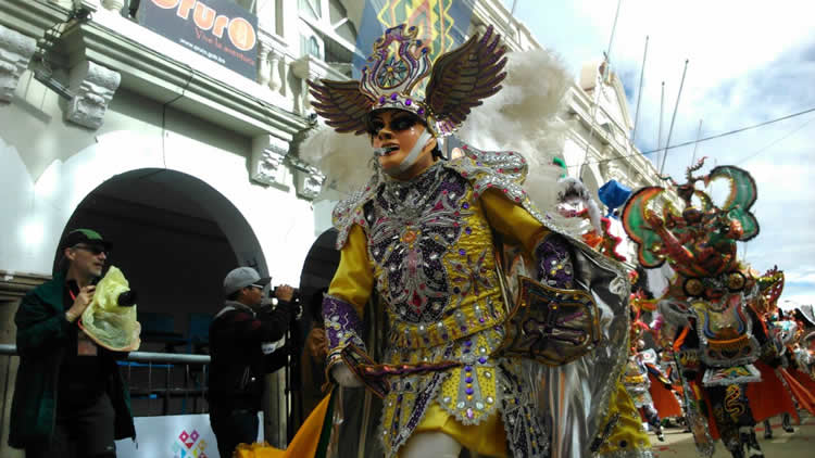 Carnaval de Oruro 2019 en Bolivia: La diablada boliviana es la danza ícono de esta fiesta.