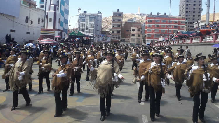 Primer convite Carnaval de Oruro 2020.