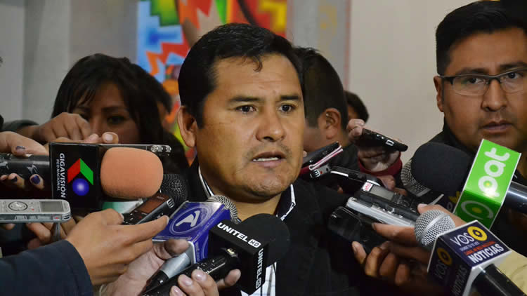 Jacinto Herrera, secretario ejecutivo de la CSUTCB.