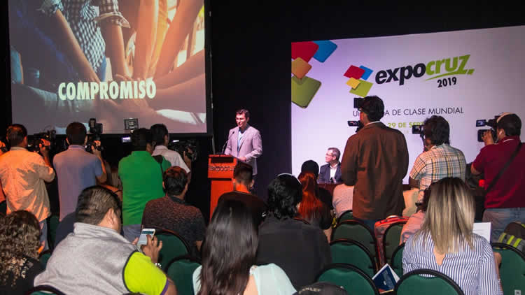 Conferencia de prensa de presentación de la Expocruz 2019