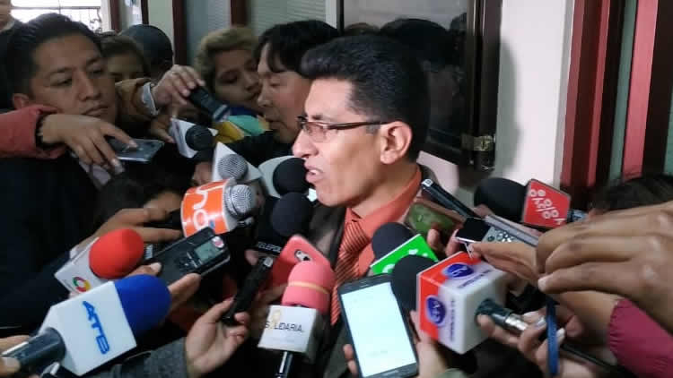 Samuel Lima, fiscal asignado al caso del millonario desfalco. 