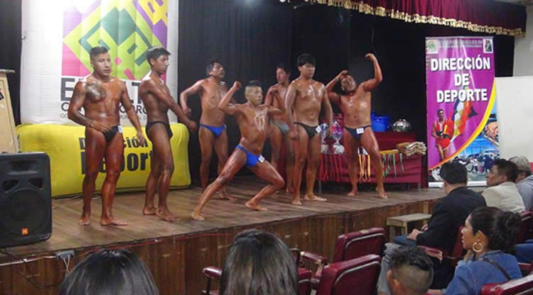 Segunda competencia de Fisiculturismo en El Alto. Segunda competencia de Fisiculturismo en El Alto.