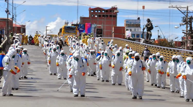 Municipio y Trebol realizará el fumigado en la ciudad de El Alto.