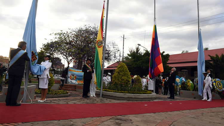 Homenaje a Cochabamba a los 207 años de su gesta libertaria.