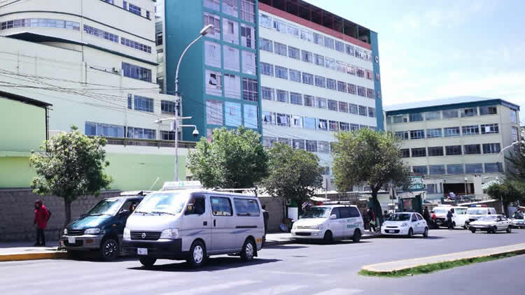 Hospital Obrero de La Paz.