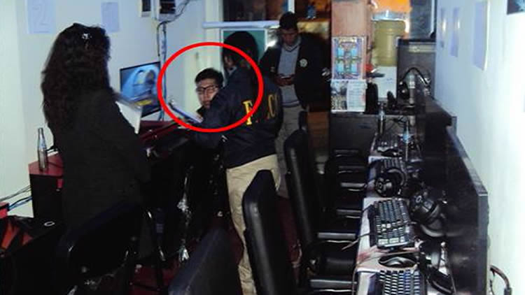 Un menor fue hallado en el internet de la 35 de Cota Cota. Un menor fue hallado en el internet de la 35 de Cota Cota.