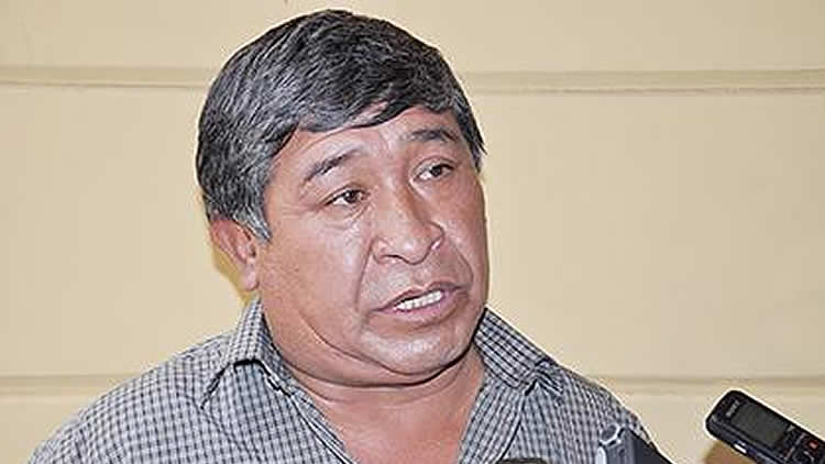Jacinto Quispaya, presidente de la Asociación de Conjuntos del Folklore (ACFO).