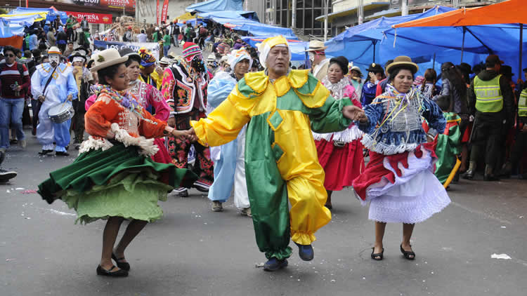 Jisk'a Anata en La Paz Bolivia.