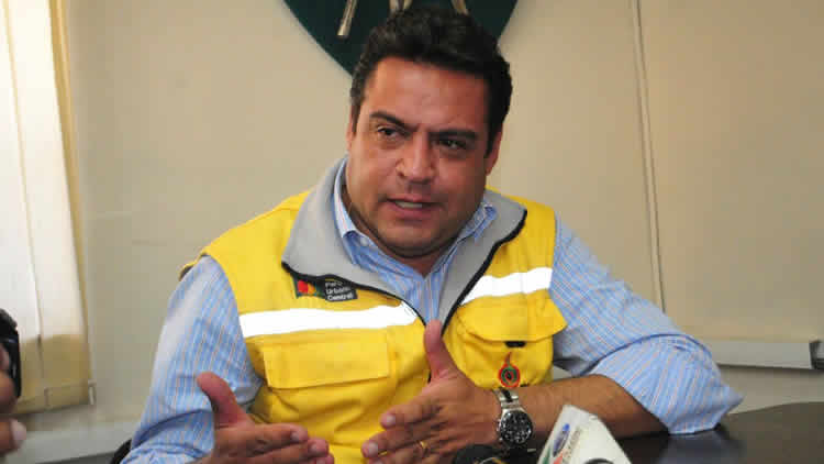 Luis Revilla, alcalde de La Paz. Luis Revilla, alcalde de La Paz.