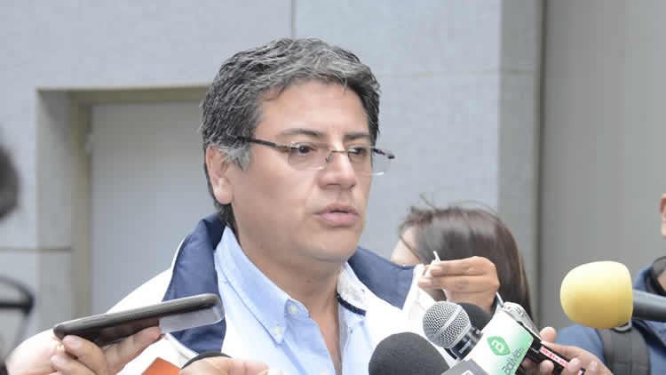 Jerjes Justiniano, ministro de la Presidencia.